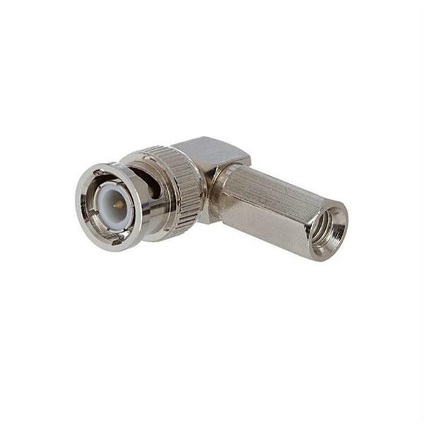 Cmple BNC Male Right Angle Clamp Connector for RG-59 1158-N